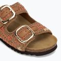 Klapki damskie Scholl Noelle Crochet bude/light brown/cognac 7
