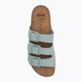 Klapki damskie Scholl Rio Wedge Ad Med pale blue 5