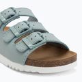 Klapki damskie Scholl Rio Wedge Ad Med pale blue 7