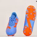 Buty piłkarskie dziecięce PUMA Future Play FG/AG blue glimmer/puma white/ultra orange 12