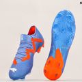 Buty piłkarskie męskie PUMA Future Ultimate Low FG/AG blue glimmer/puma white/ultra orange 11