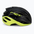 Kask rowerowy MET Estro Mips black/lime yellow metallic matt glossy 3