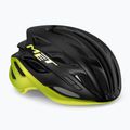 Kask rowerowy MET Estro Mips black/lime yellow metallic matt glossy 6