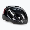 Kask rowerowy MET Strale czarno-czerwony 3HM107CE00MNR4
