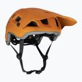 Kask rowerowy MET Terranova orange/titanium metalic matt