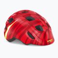 Kask rowerowy dziecięcy MET Hooray red zebra matt 6