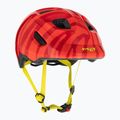 Kask rowerowy dziecięcy MET Hooray red zebra matt