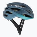 Kask rowerowy MET Estro Mips navy/teal matt 4