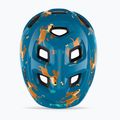 Kask rowerowy dziecięcy MET Hooray blue teckel glossy 7