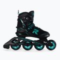 Rolki damskie Roces Icon black/aqua 2