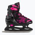 Łyżwy dziecięce Roces Jokey Ice 3.0 Girl black/pink 3