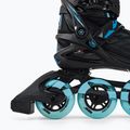 Rolki damskie Roces Helium II TIF black/azure 7