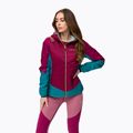 Kurtka hybrydowa damska La Sportiva Across Primaloft red plum topaz