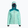 Kurtka puchowa damska La Sportiva Deimos Down turquoise/crystal