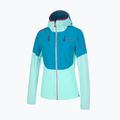 Bluza trekkingowa damska La Sportiva Session Tech Hoody turquoise/crystal 4