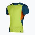 Koszulka wspinaczkowa męska La Sportiva Grip lime punch/storm blue