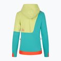 Bluza wspinaczkowa damska La Sportiva Mood Hoody lagoon/green banana 2