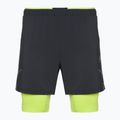 Spodenki do biegania męskie La Sportiva Trail Bite black/lime punch