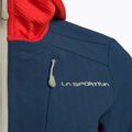 Bluza trekkingowa damska La Sportiva Session Tech Hoody storm blue/cherry tomato 3