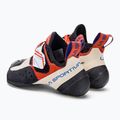 Buty wspinaczkowe damskie La Sportiva Solution white/lily orange 3