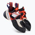 Buty wspinaczkowe damskie La Sportiva Solution white/lily orange 4