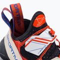 Buty wspinaczkowe damskie La Sportiva Solution white/lily orange Solution ZFCS014W00003 10
