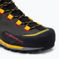 Buty wysokogórskie męskie La Sportiva Trango Tech Leather GTX black/yellow 7