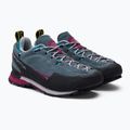 Buty podejściowe damskie La Sportiva Boulder X slate/red/plum 4