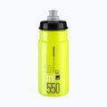 Bidon rowerowy Elite Jet 550 ml yellow fluo/black logo