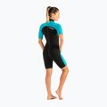 Pianka do pływania damska Cressi Lido Shorty 2 mm black/aquamarine 2