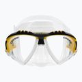 Maska do nurkowania Cressi Matrix clear/yellow 2