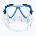 Maska do nurkowania Cressi Lince clear/blue 5
