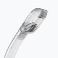 Fajka do nurkowania Cressi Dry clear/silver 2