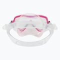 Zestaw do snorkelingu dziecięcy Cressi Ondina Jr + Top clear/pink 5