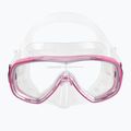 Zestaw do nurkowania Cressi Onda + Mexico clear/pink 2