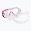 Zestaw do nurkowania Cressi Onda + Mexico clear/pink 4