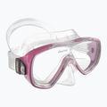 Maska do nurkowania Cressi Onda clear/pink