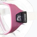 Maska do nurkowania Cressi Onda clear/pink 4