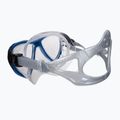 Maska do nurkowania Cressi Big Eyes Evolution crystal/blue black 5