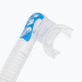 Fajka do nurkowania Cressi Alpha Ultra Dry sil. clear/blue azure 2