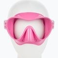 Maska do nurkowania Cressi F1 Small pink 2