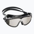 Maska do pływania Cressi Skylight black/black grey mirrored 6