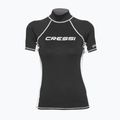 Koszulka do pływania damska Cressi Rash Guard black/white