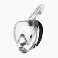 Maska pełnotwarzowa do snorkelingu Cressi Duke Dry Full Face clear/silver 5