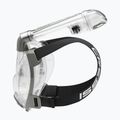 Maska pełnotwarzowa do snorkelingu Cressi Duke Dry Full Face clear/silver 9