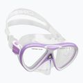 Zestaw do nurkowania dziecięcy Cressi Rocks Jr Set lilac/white 3