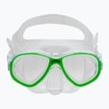 Zestaw do snorkelingu dziecięcy Cressi Perla Jr + Minigringo clear/lime 2