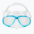 Maska do nurkowania Cressi Perla clear/aquamarine 2