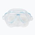 Maska do nurkowania Cressi Perla clear/aquamarine 5