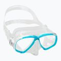 Maska do nurkowania Cressi Perla clear/aquamarine 6